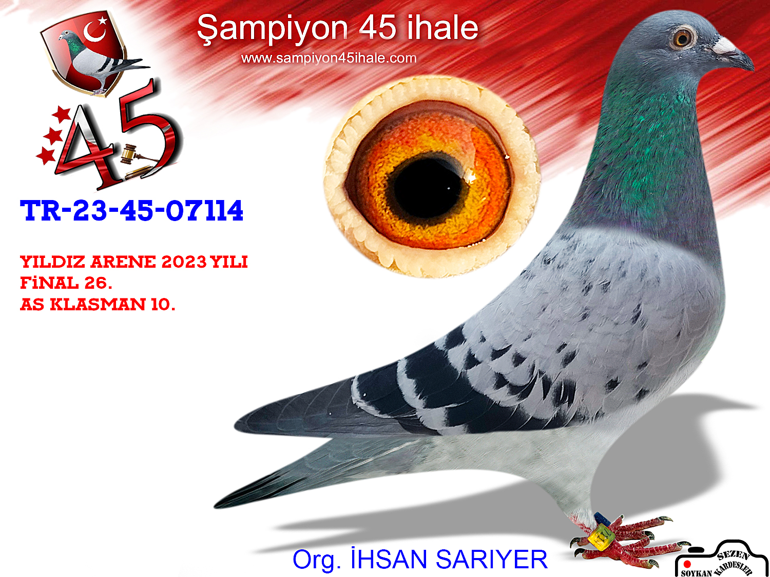 TR-23-45-07114 DİŞİ