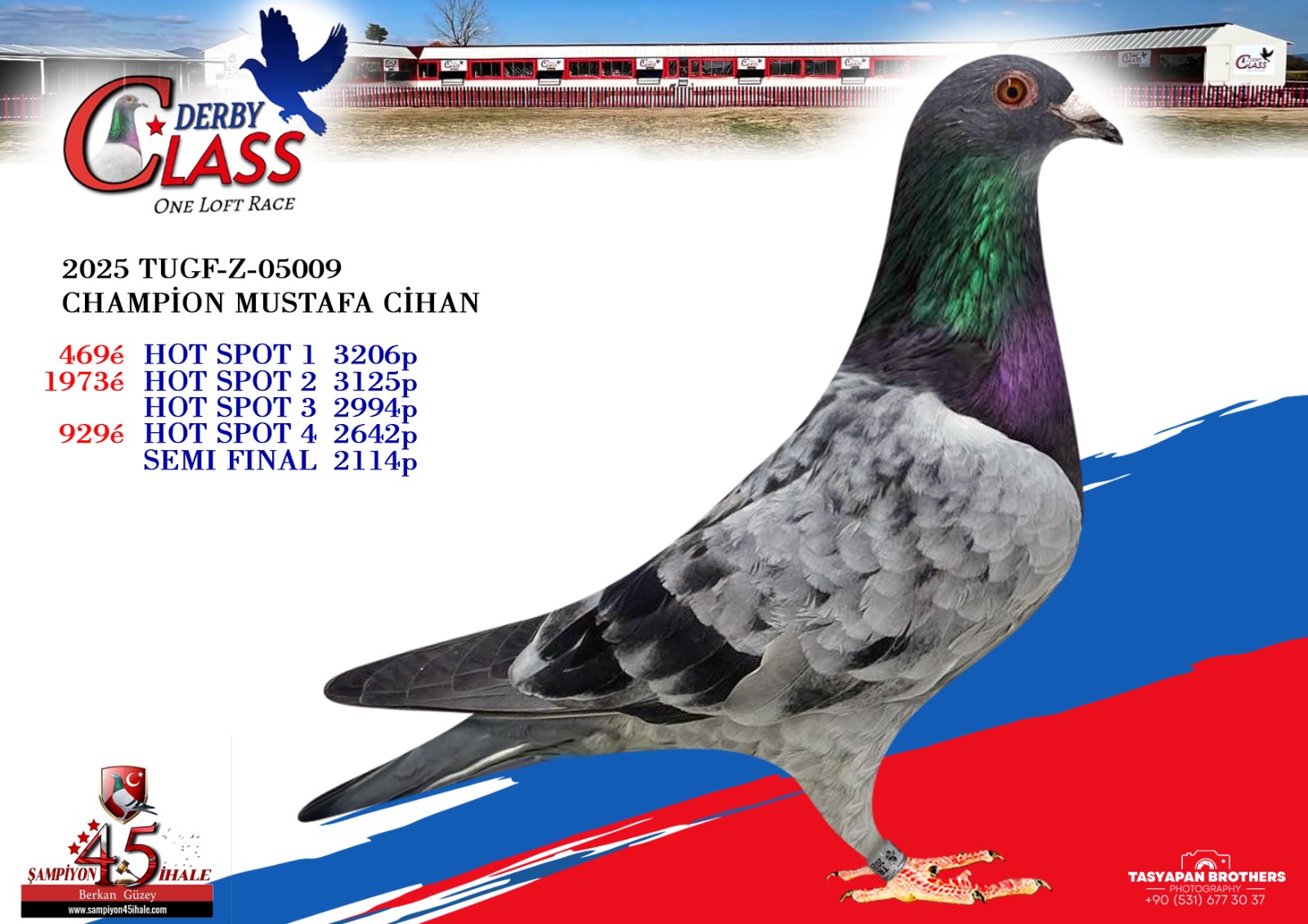 TUGF-Z-05009 CHAMPİON MUSTAFA CİHAN