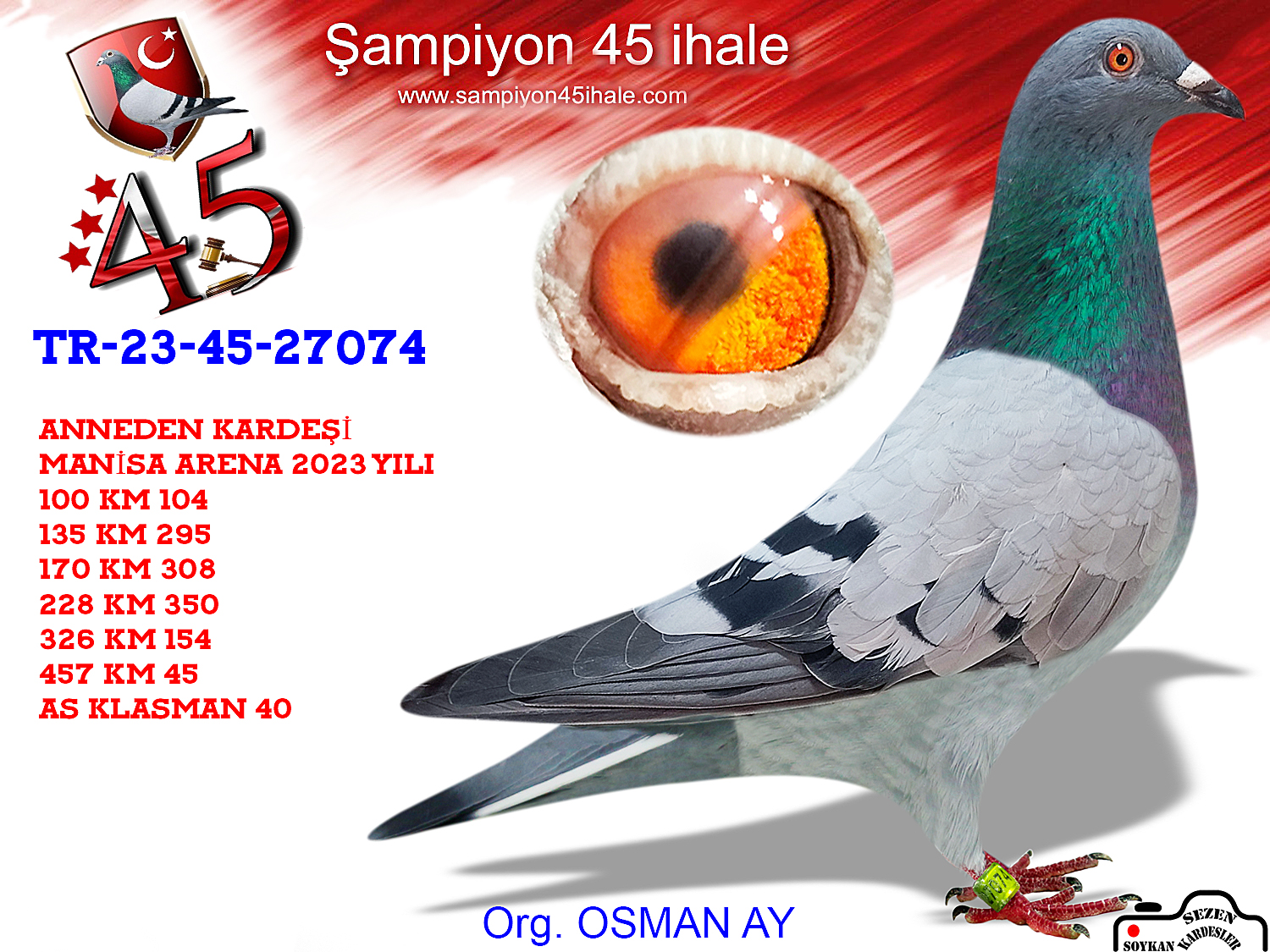 TR-23-45-27074 DİŞİ