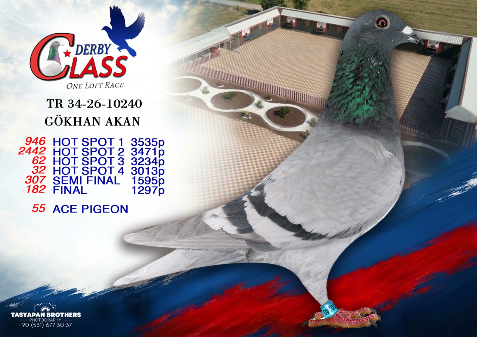 TR 34-26-10240 FİNAL-182 AS-55 3.YARIŞ-62 4.YARIŞ-32